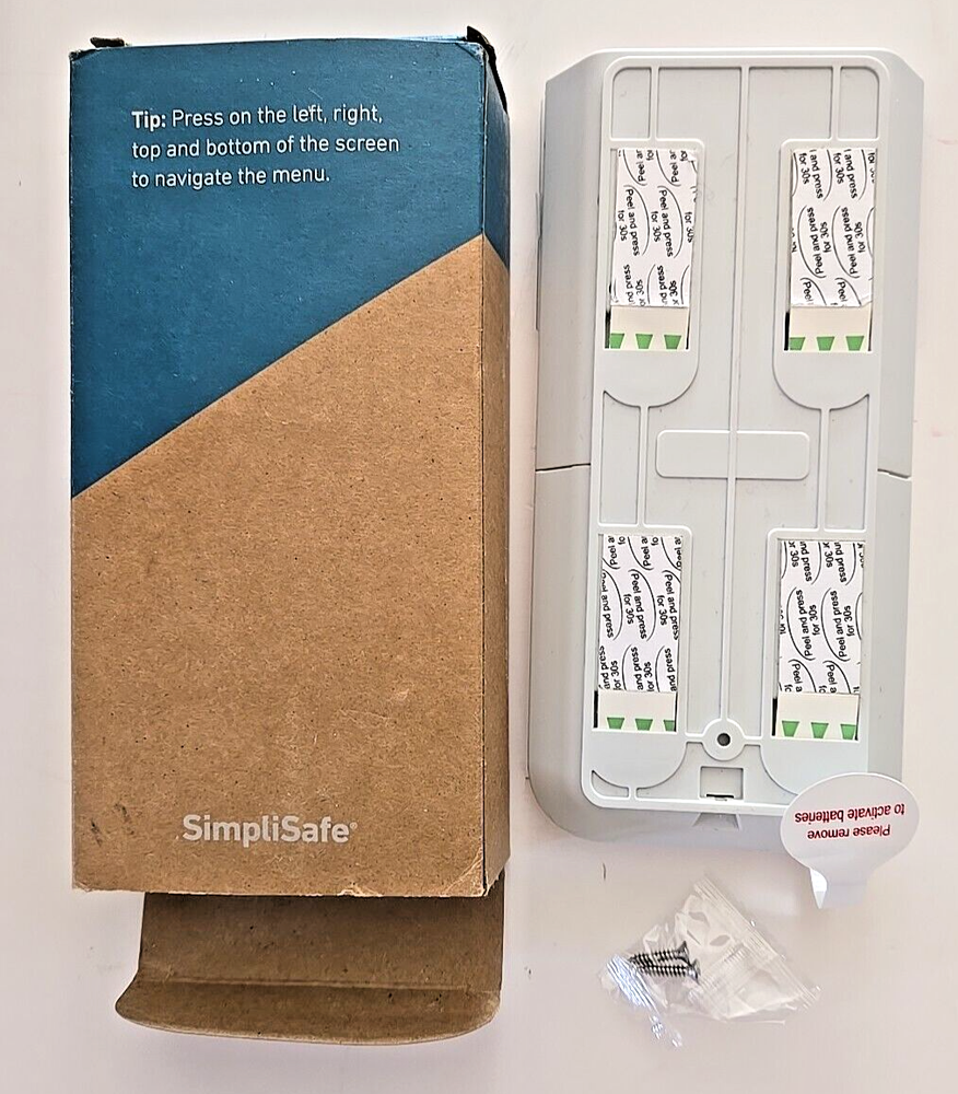 SimpliSafe Home Security System Wireless Security Keypad KP3W