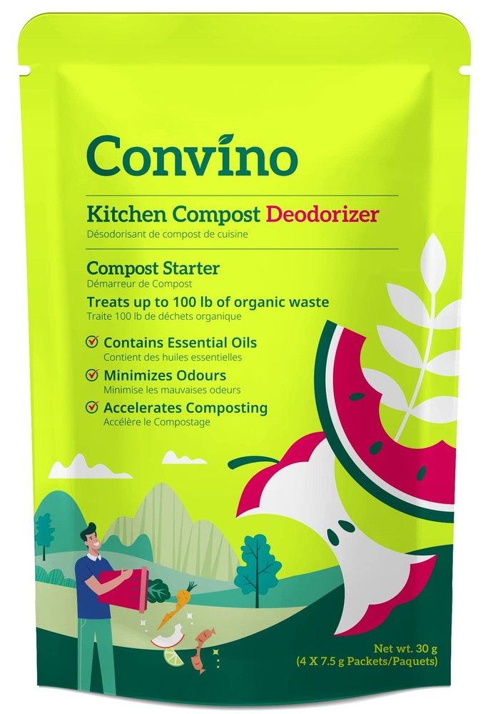 Convino A Compost Starter/Accelerator Which Help to Reduce Kitchen Waste Odor...