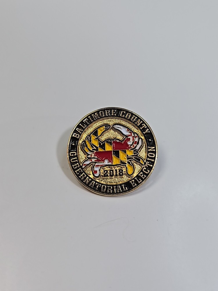 Baltimore County  Gubernatorial Election 2018 Lapel Pin