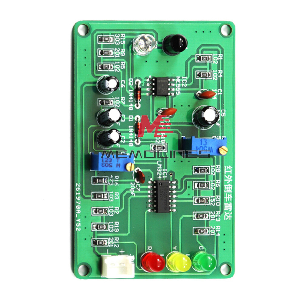 Infrared Reversing Radar DIY Electronic Production Range Sensing Reminder Sensor