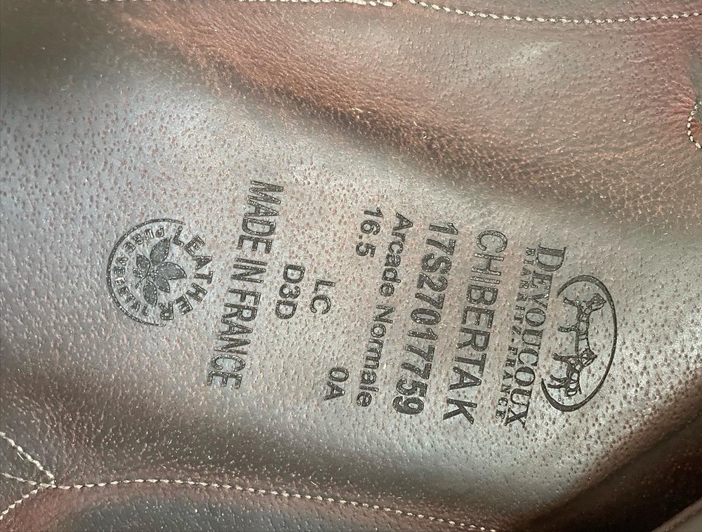 16.5” Devoucoux Chiberta K - 2017 - 0A Saddle