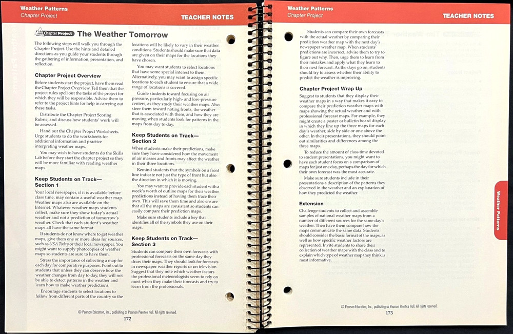 5th - 8th -SCIENCE EXPLORER -WEATHER & CLIMATE - Teaching Resources (All in One)