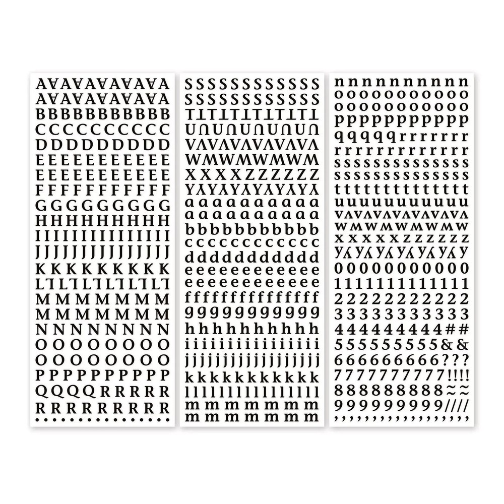 CREATIVE MEMORIES Titleopia and Mini ABC/123 Bundle