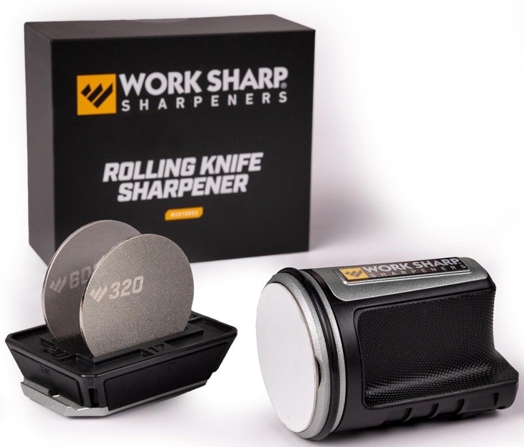 Work Sharp Rolling Knife Sharpener - 4 Angles - For All Kitchen Knife Sets