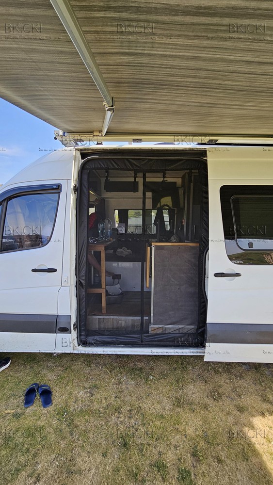Sliding Door Bug Screen for Mercedes Benz Sprinter High roof