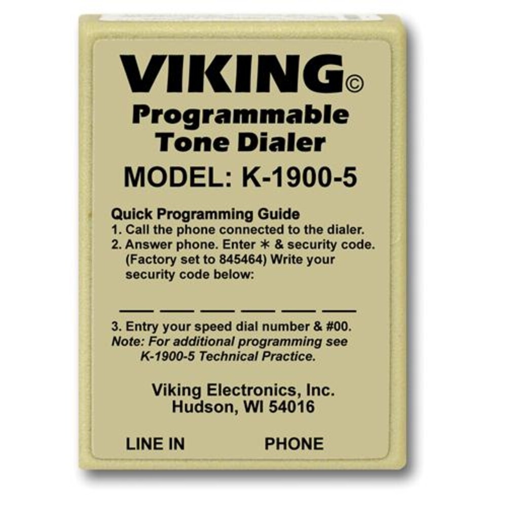 Viking Hot-Line Dialer with Touch Tone