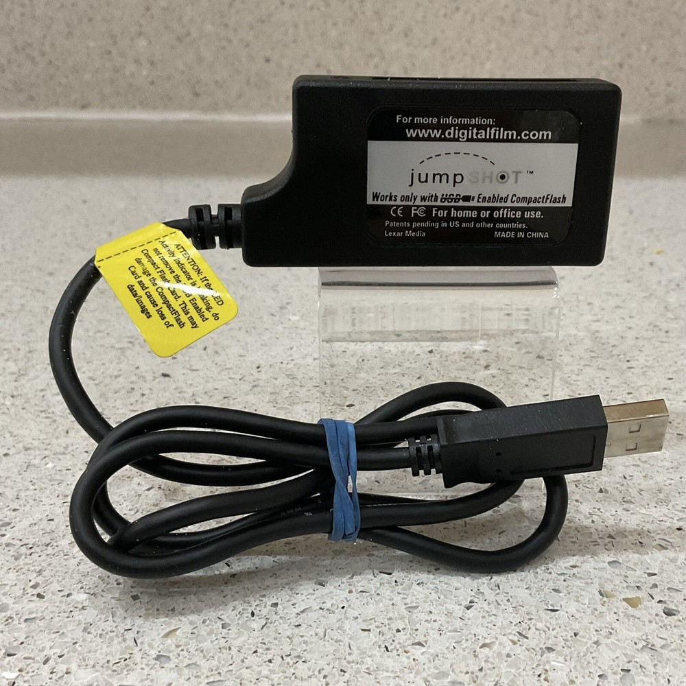 Jump Shot - Reader Works Only with USB Enabled Compact Flash