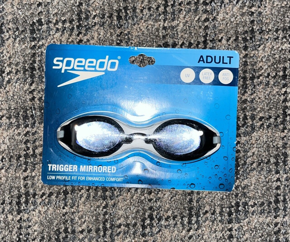 SPEEDO ADULT TRIGGER MIRRORED BLACK