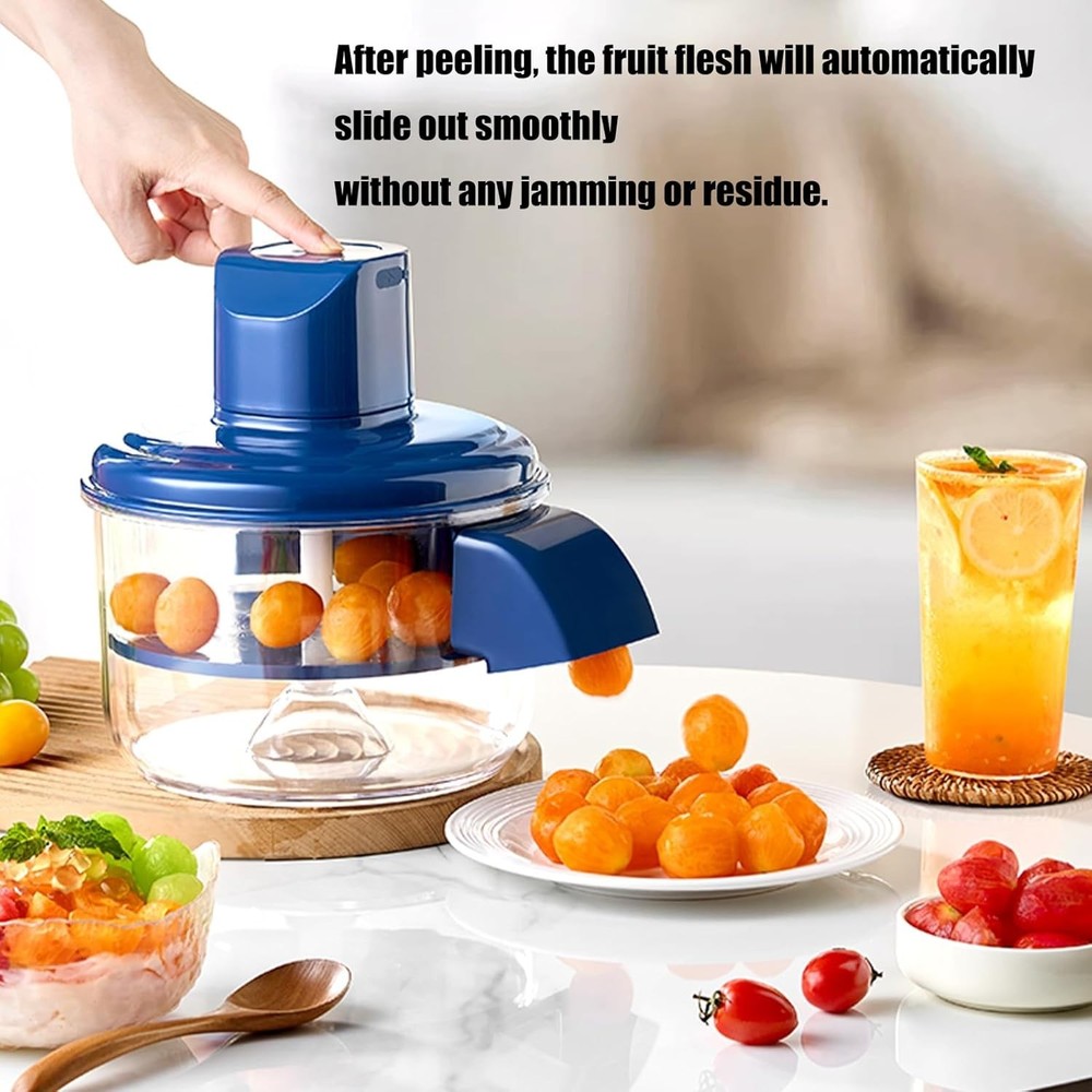 Automatic Fruit Grape Peeling Machine Efficient Peeling Kitchen Gadget F Kitchen