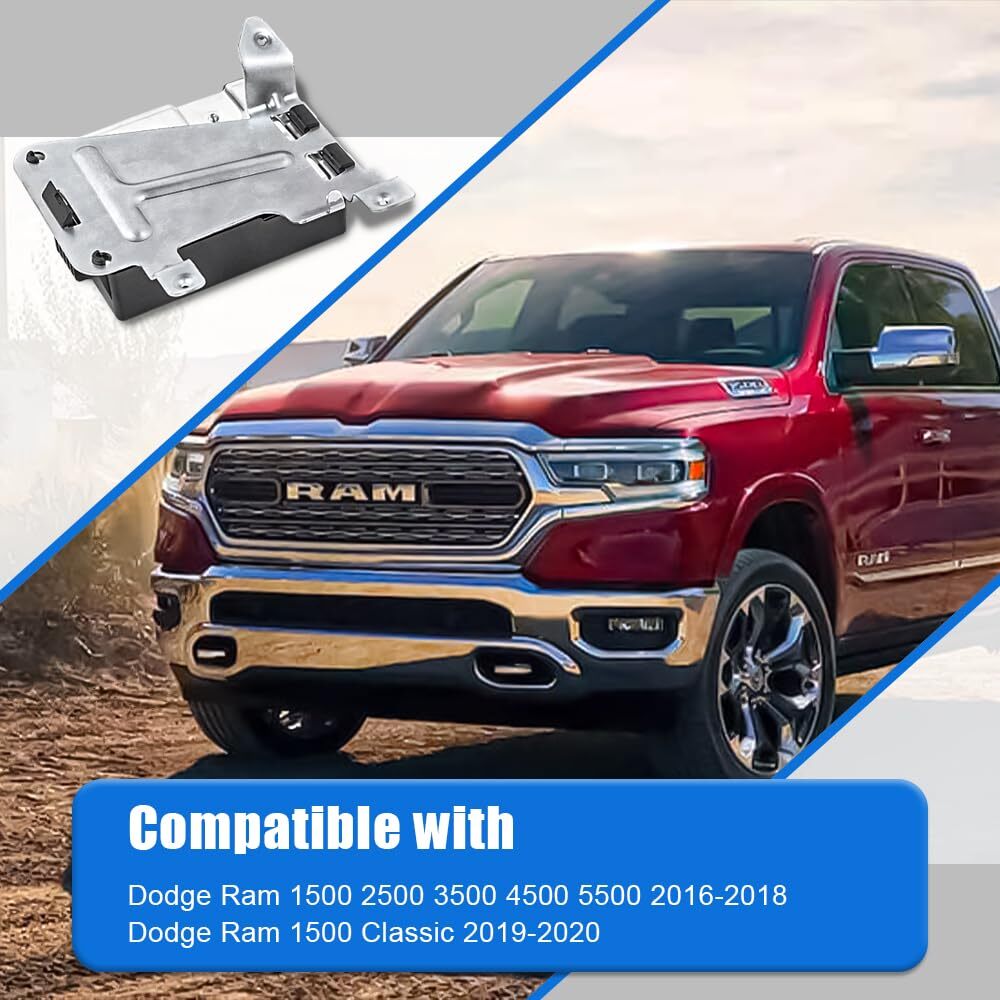Trailer Brake Controller Module For 2016 2017 2018 Ram 1500 2500 3500 4500 5500
