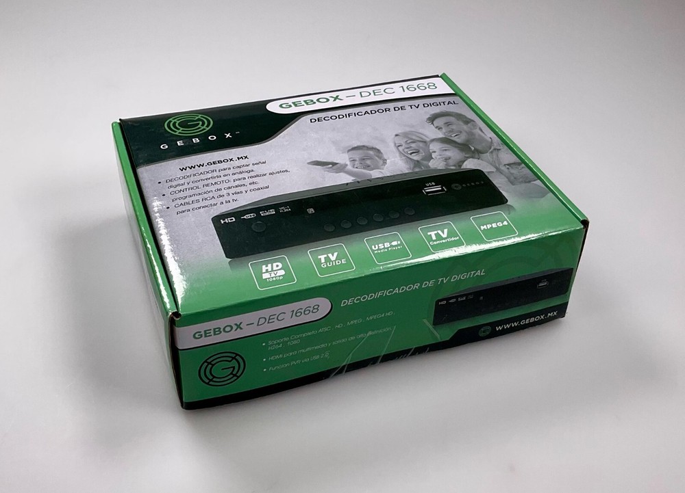 Gebox - DEC 1668 - Signal Decoder for Digital Television