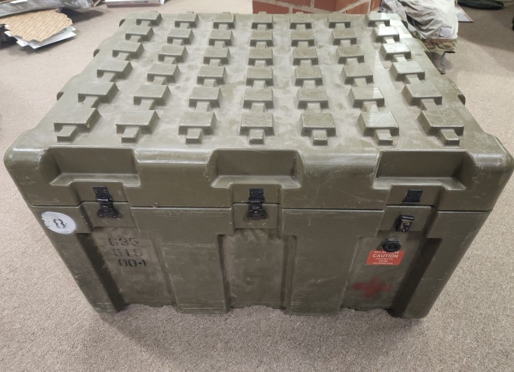 ECS Composites Large loadmaster Storage Case 33" x 29" x 20" (USED) USGI