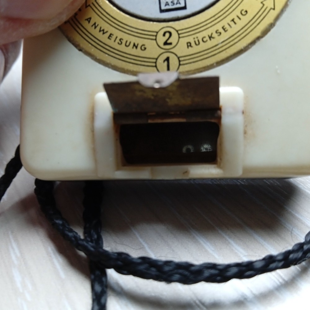 PLEX Camera Light Exposure Meter Working Vintage #0170