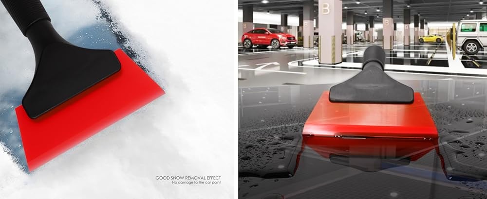 Small Squeee 5 inch Rubber Window Tint Windshield Scraper for Car,