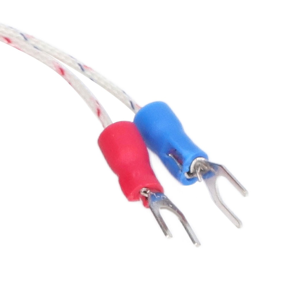 ▪ M12 1m K Type Thermocouple Silicon Compression Spring Thermocouple