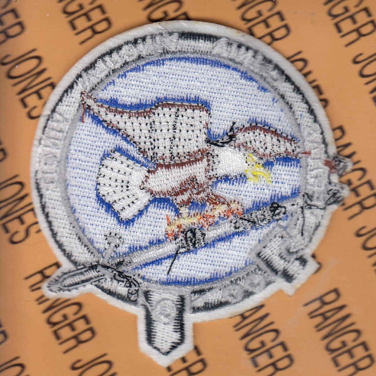 US Army Element Inteligence Support Activity ISA Airborne ~3.75" pocket patch