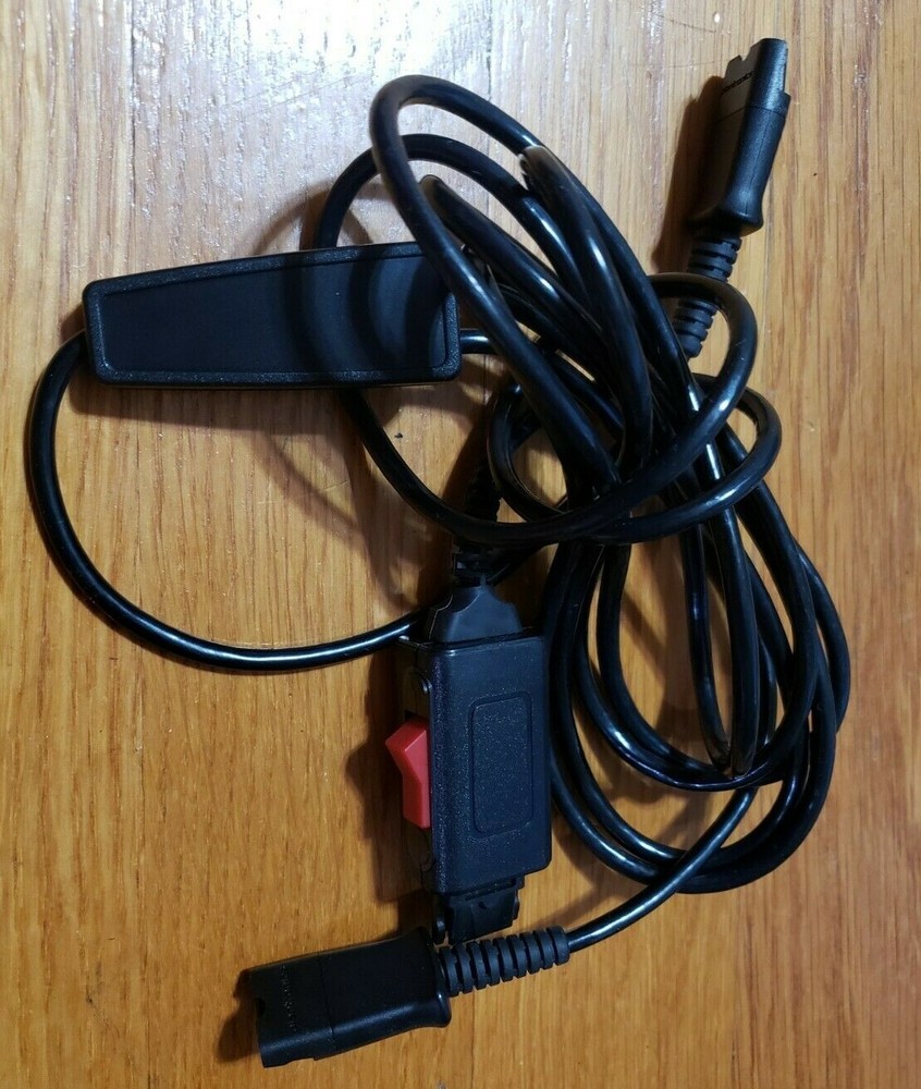 Platronics Y Telephone Headset Training ADAPTER CORD + MUTE FOR...