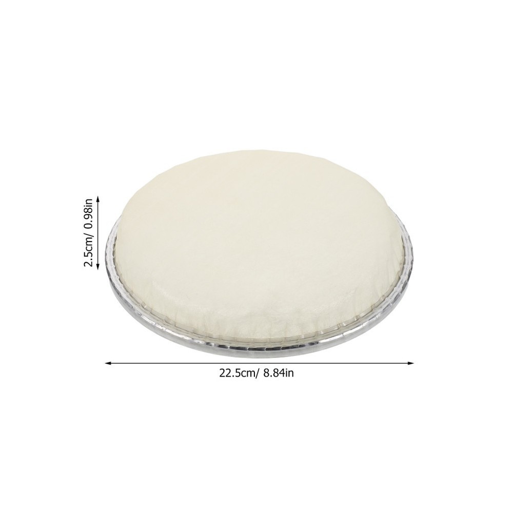 African Hand Drum Head 8 Inch - Percussion Replacement Djembe Drum Head Skin -