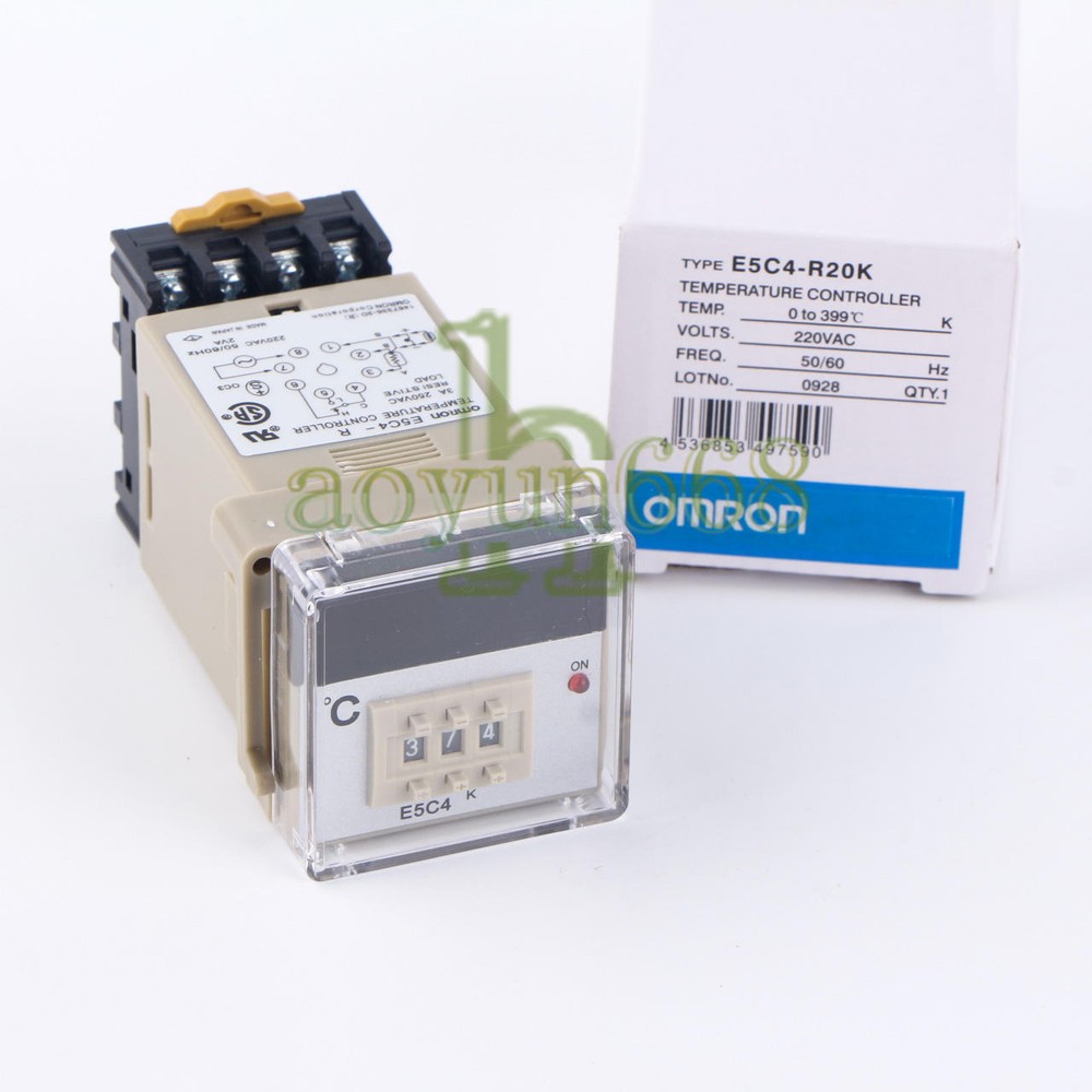 ONE E5C4-R20K 220VAC Temperature Controller 0-399°C NEW