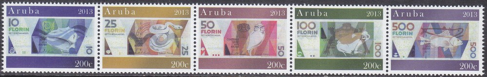 Aruba Issue 2013 (675-679) Banknotes
