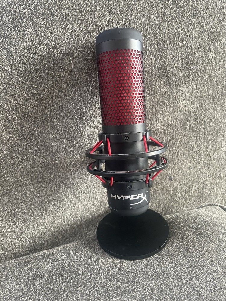 HyperX QuadCast USB Microphone Designed for Streaming Gaming Podcasts