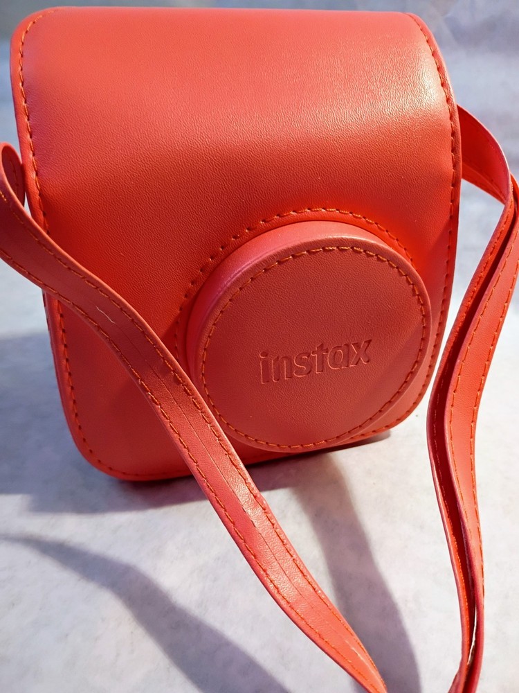 Fujifilm INSTAX MINI 7+ CAMERA CASE Peach- CASE ONLY