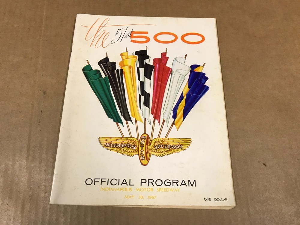 Vintage Indianapolis 500 Official Racing Program - May 30, 1967