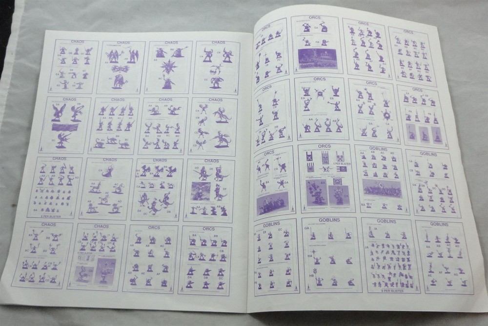 Games Workshop Mail Order Price List & Reference Guide 1995-1996