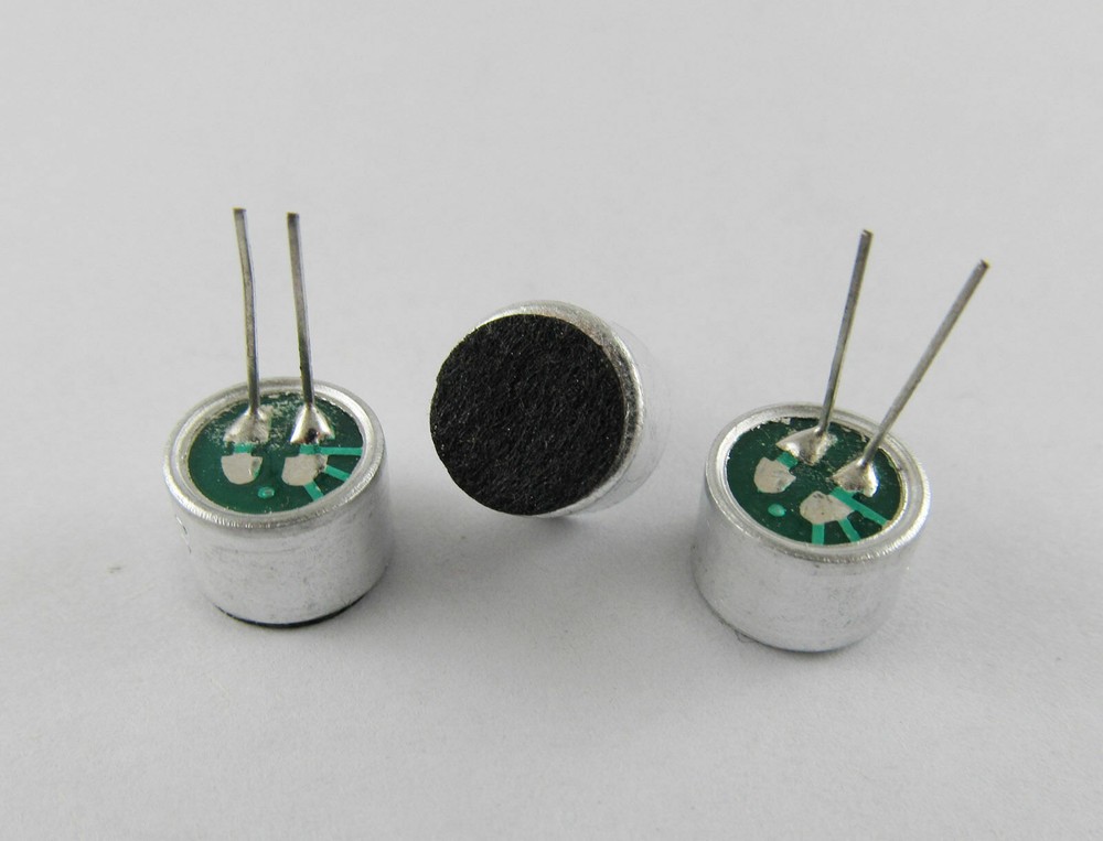 10pcs Omnidirectional Back Electret Condenser Microphone 9*7mm 56DB P08 New