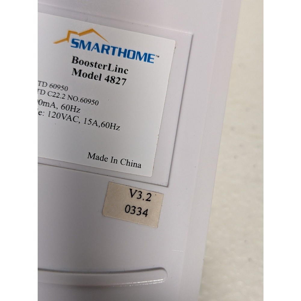SMARTHOME BoosterLinc Model 4827 - White