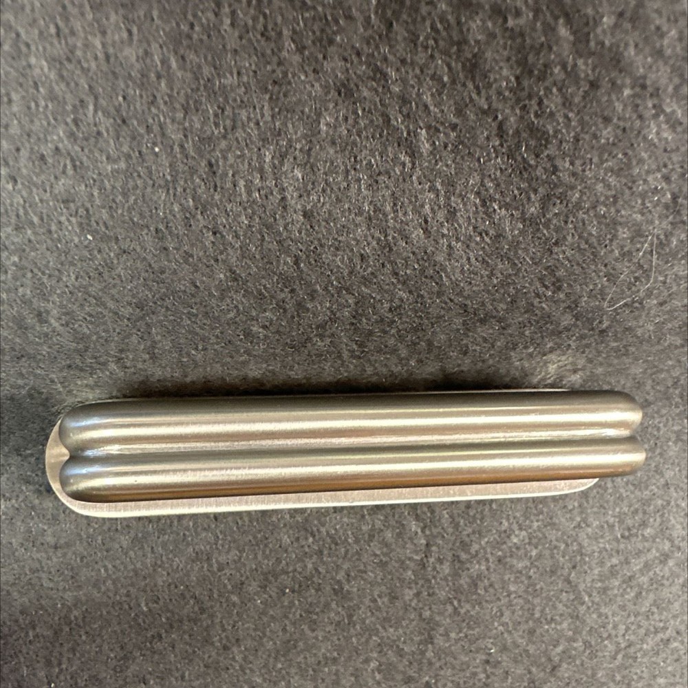 3" Urbane Wire Pull with Backplate Satin Nickel