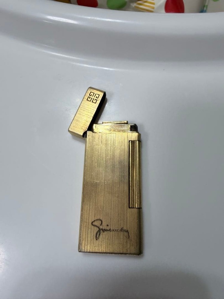 Givenchy Gold Flint Lighter 2000