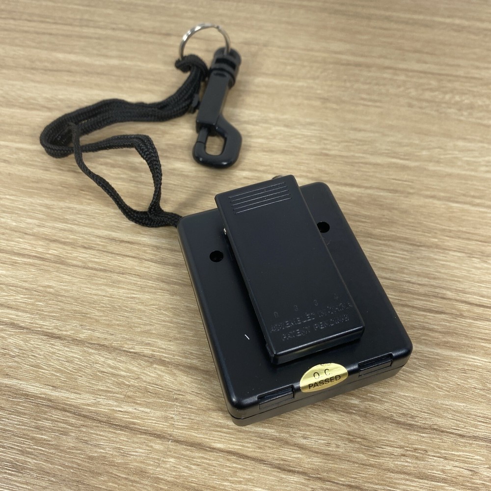 Quorum PAAL Personal Security Alarm Clip & Pull Pin Black NEW