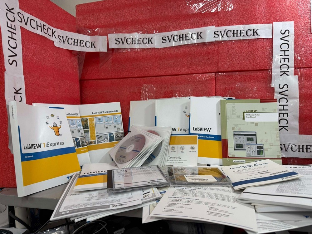 ASSORTED LOT NATIONAL INSTRUMENTS 778552-03 LABVIEW DEVELOPMENT SUITE