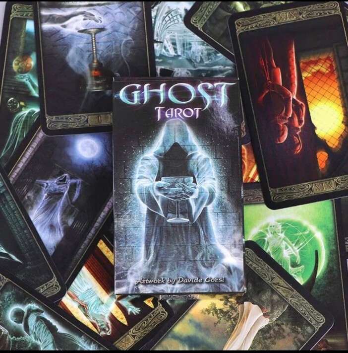 Ghost Tarot: 78 Card Tarot Deck Oracle English Version New