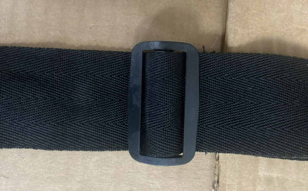 Wheelchair Lap Belt Quick Release Restraint Strap Seat Belt Adjustable Black