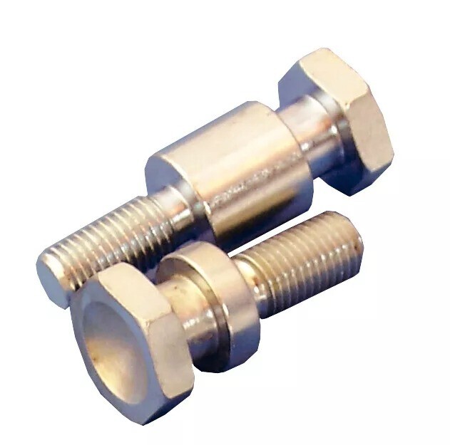 Open Box BikeTek Offset Swingarm Bobbin Spools 10mm for Kawasaki
