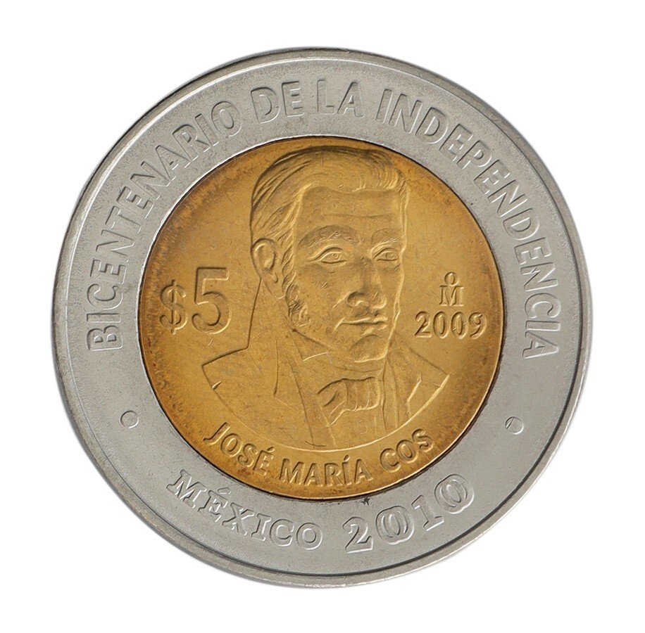 Mexico 5 Pesos, 2009, KM #908, Mint, Commemorative