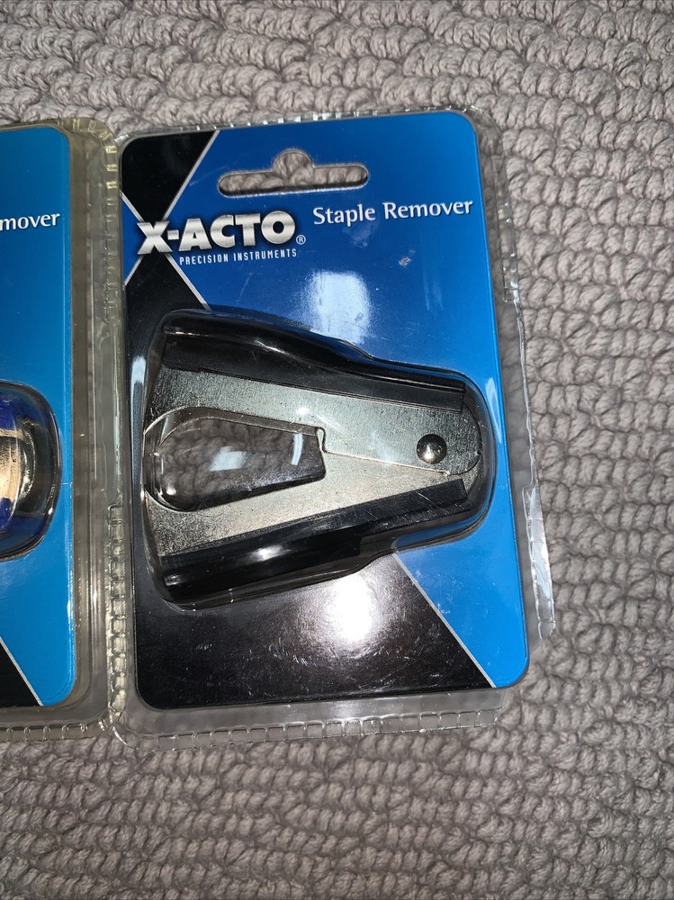X-ACTO Staple Remover from Precision Instruments Red Blue Black