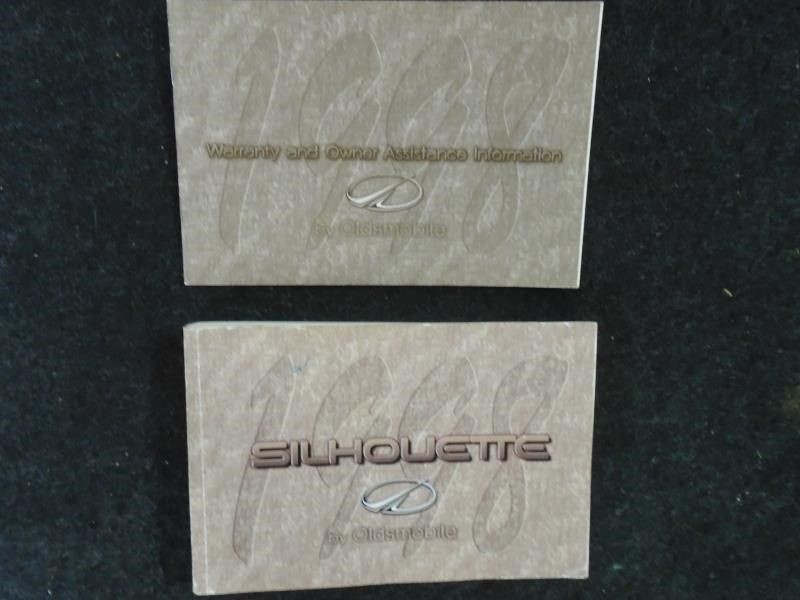 SILHOUETT 1998 Owners Manual 1024096