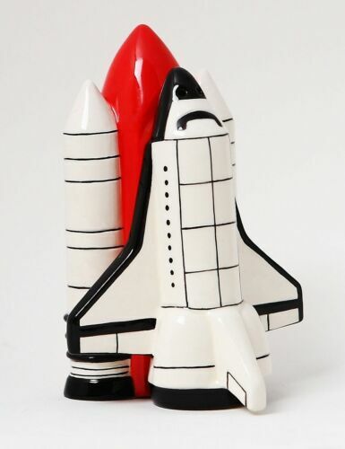 Space Shuttle Apollo Magnetic Salt Pepper Shakers Set