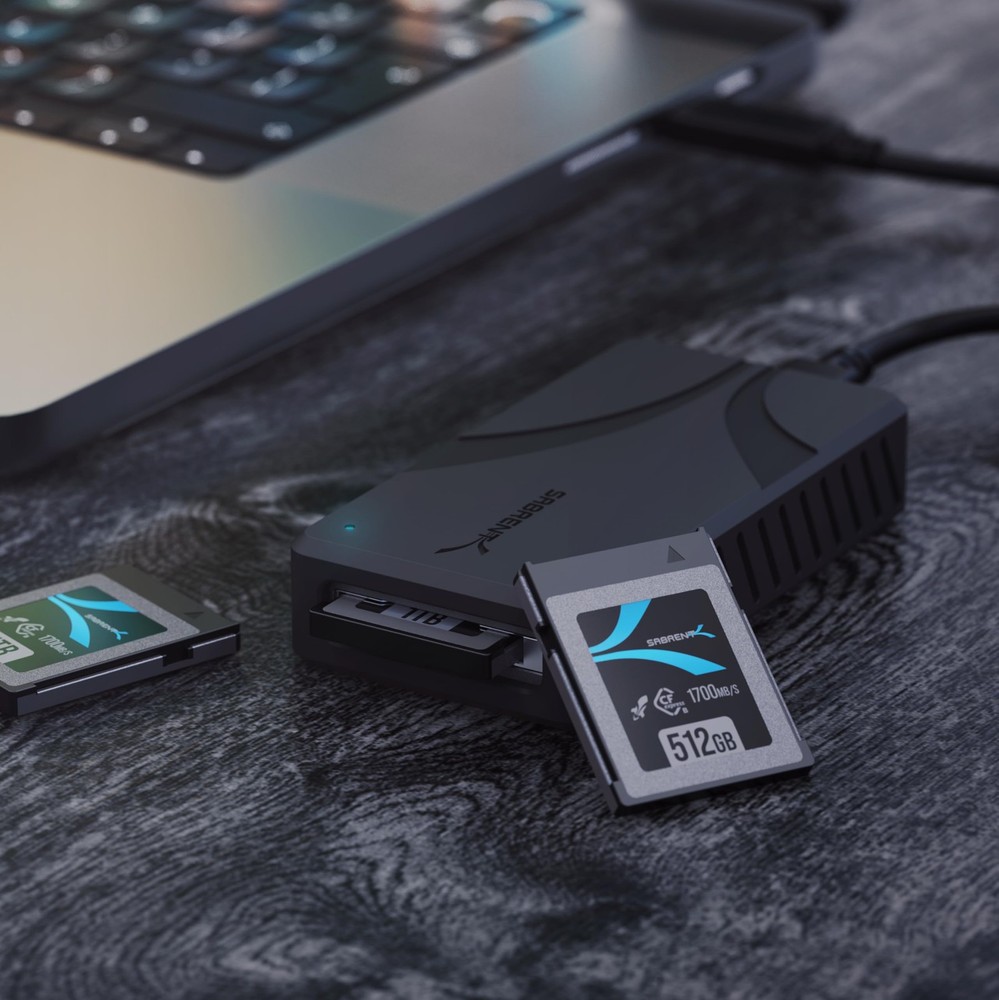 USB4 CFexpress Type B Card Reader B Reader, black