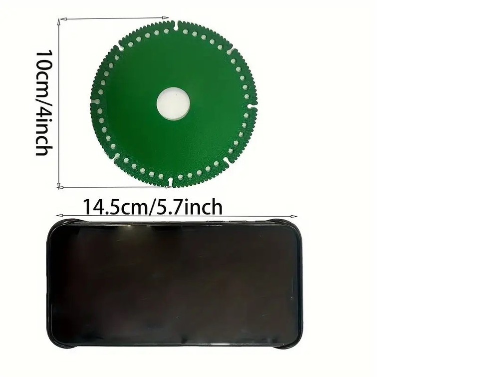 2 Pack 4 Inch Diamond Cutting Discs – Durable Set – T023