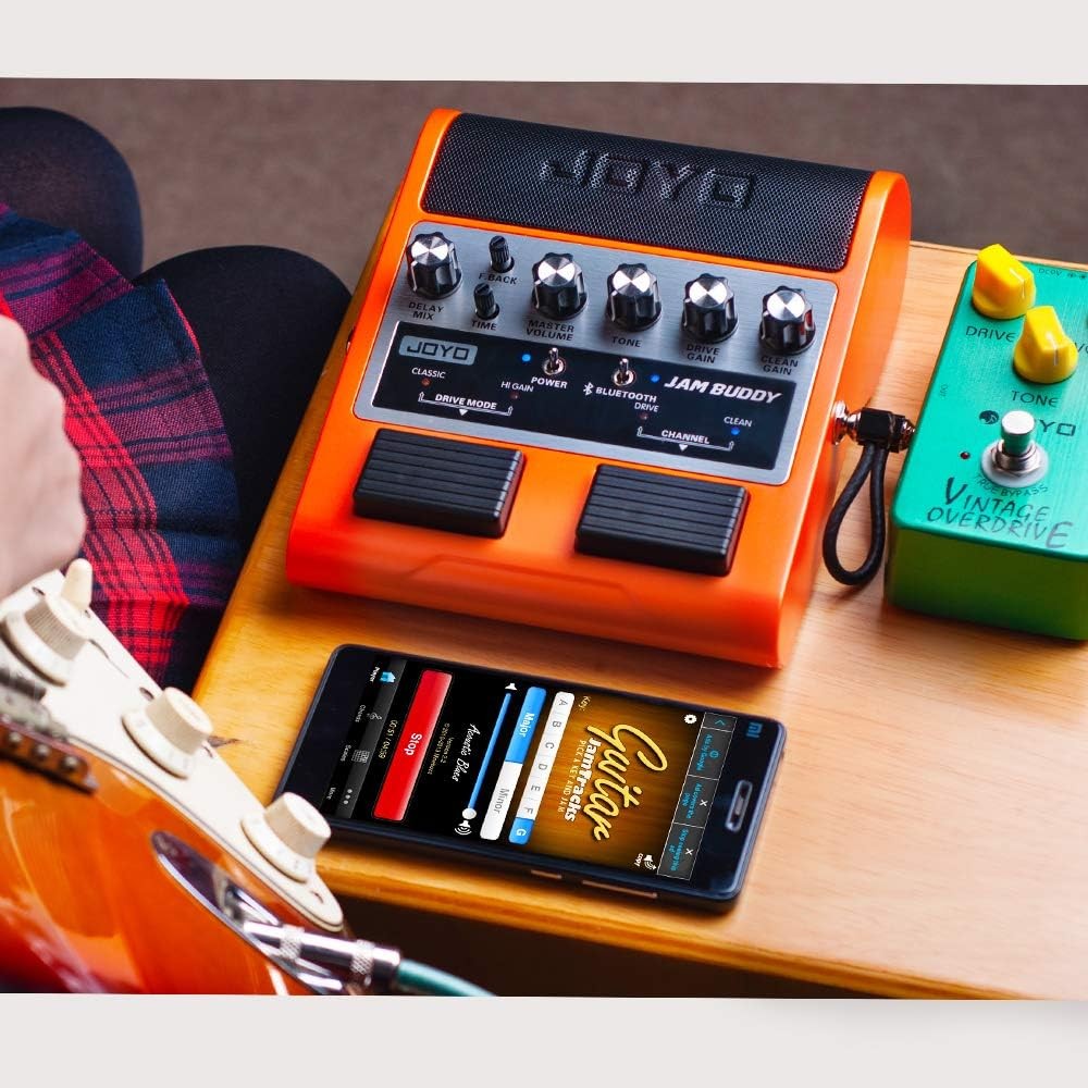 Guitar Amp with Effect Bluetooth Rechargeable Portable Practice Amp JAM Buddy