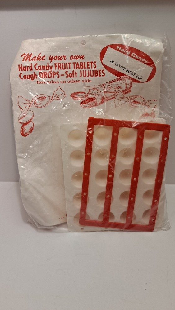 Vintage Ervan Guttman's Hard Candy Mold Open Package
