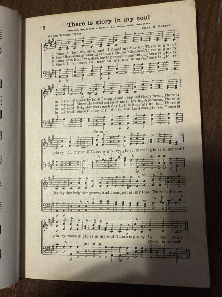 Bethany Hymns, Antique Hardback .