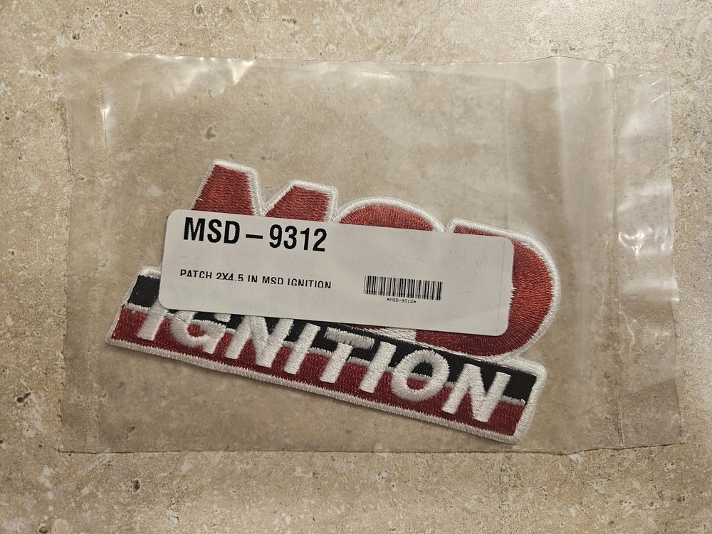 MSD Ignition Embroidered Patch