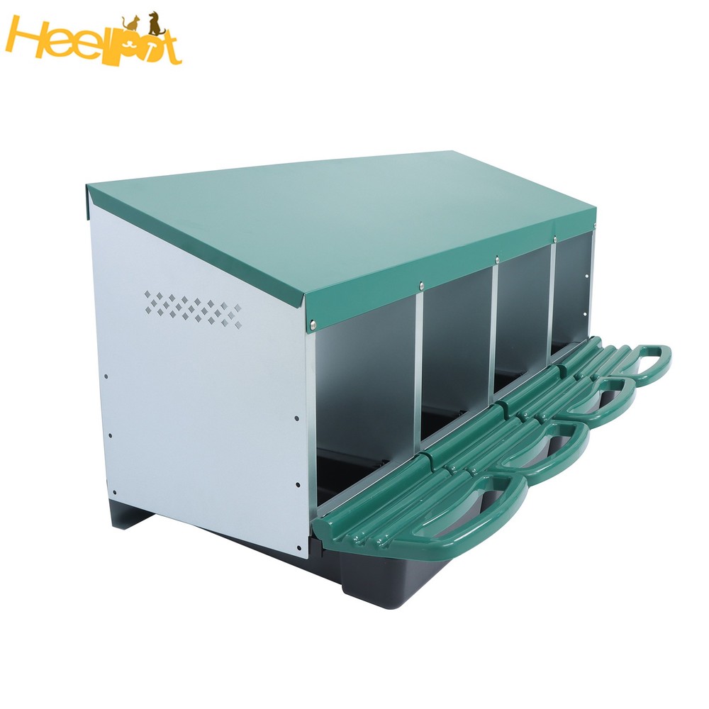 4 Hole Compartments Chickens Egg Laying Box Nesting Box High Quality Materials