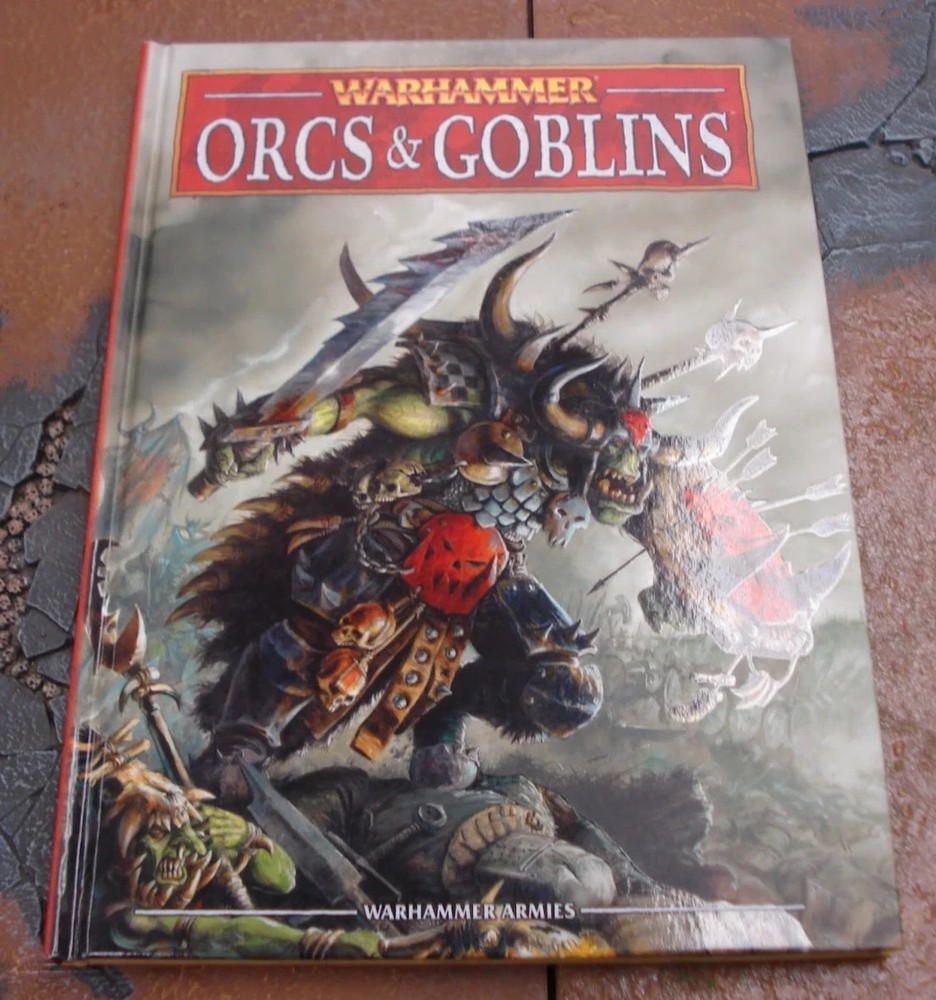 Warhammer Armies Orcs and Goblins Army Book Codex List 8th Edition WFB OOP Rules