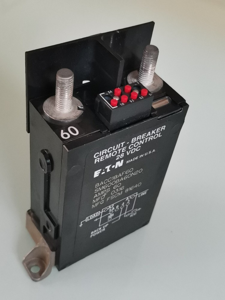 E.T.N REMOTE CONTROL CIRCUIT BREAKER 28VDC